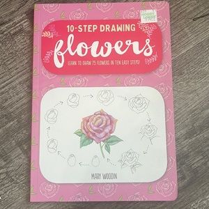 10 Step Drawing Flowers Book